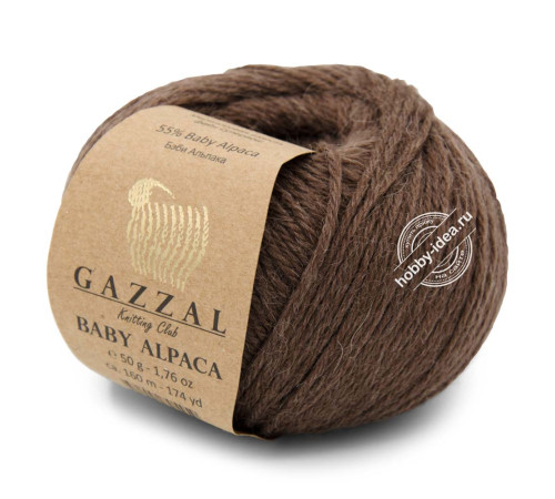 Gazzal Baby Alpaca 46002 Норка