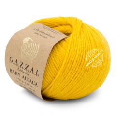 Gazzal Baby Alpaca 46003 Жёлтый