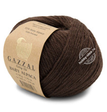 Gazzal Baby Alpaca 46004 Шоколад