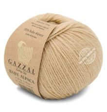 Gazzal Baby Alpaca 46005 Бежевый