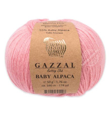Gazzal Baby Alpaca 46007 Розовый