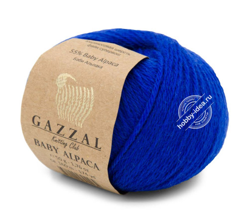 Gazzal Baby Alpaca 46010 Василёк