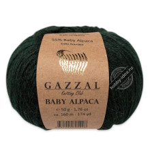 Gazzal Baby Alpaca 46011 Изумруд
