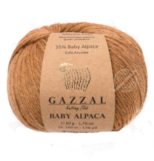Gazzal Baby Alpaca 46013 Коричневый