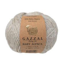 Gazzal Baby Alpaca 46014 Суровый меланж