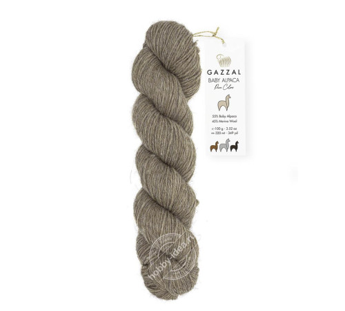 Gazzal Baby Alpaca Pure Colors 6454 Тауп