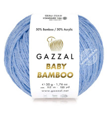 Gazzal Baby Bamboo 95201 Голубой