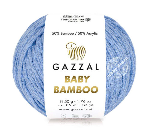 Gazzal Baby Bamboo 95201 Голубой