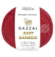 Gazzal Baby Bamboo 95204 Красный
