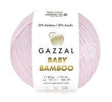 Gazzal Baby Bamboo 95206 Розовая пудра