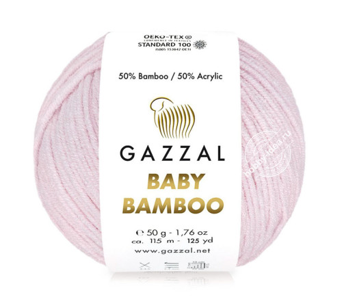 Gazzal Baby Bamboo 95206 Розовая пудра