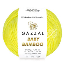 Gazzal Baby Bamboo 95207 Неоновый жёлтый