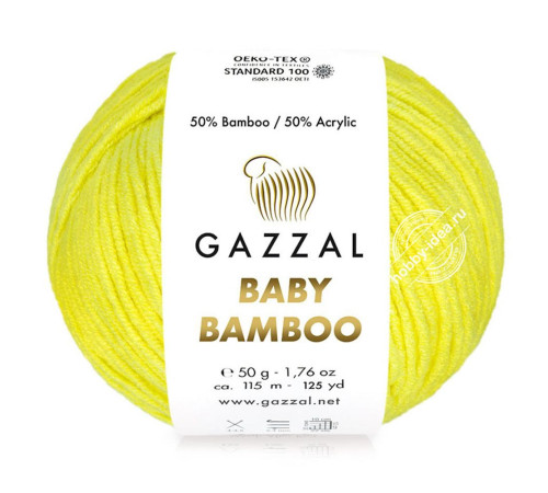 Gazzal Baby Bamboo 95207 Неоновый жёлтый