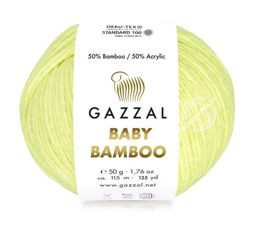 Gazzal Baby Bamboo 95208 Бледно-зелёный