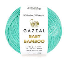 Gazzal Baby Bamboo 95214 Лазурный