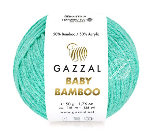 Gazzal Baby Bamboo 95214 Лазурный