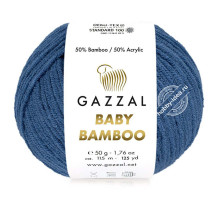 Gazzal Baby Bamboo 95222 Морской синий