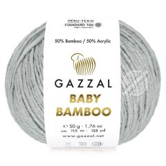 Gazzal Baby Bamboo 95223 Бело-серый