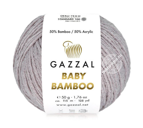 Gazzal Baby Bamboo 95224 Белый мел