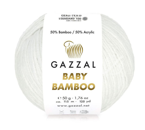 Gazzal Baby Bamboo 95227 Молочный