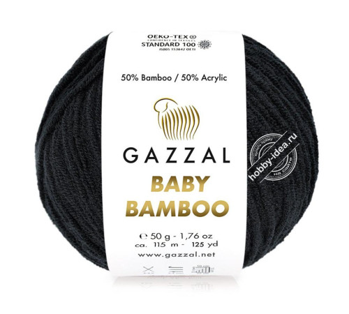 Gazzal Baby Bamboo 95229 Чёрный