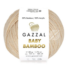 Gazzal Baby Bamboo 95230 Белый песок