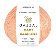 Gazzal Baby Bamboo 95234 Персиковый