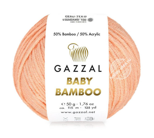 Gazzal Baby Bamboo 95234 Персиковый