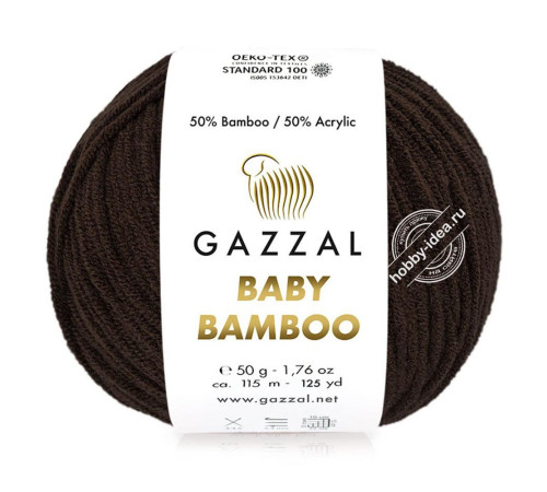 Gazzal Baby Bamboo 95235 Шоколадный
