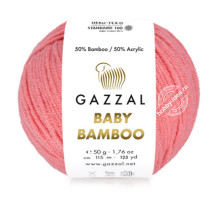 Gazzal Baby Bamboo 95238 Цветы персика