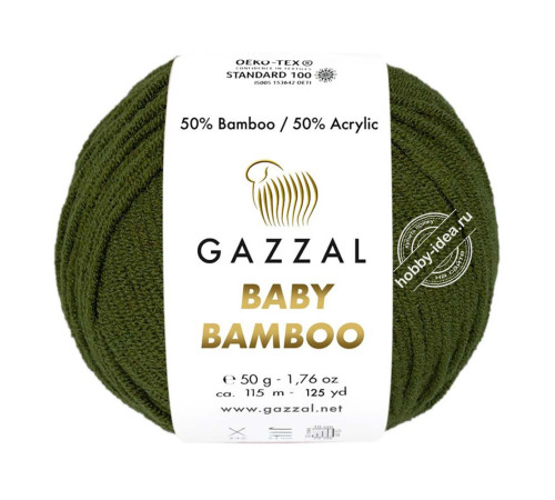 Gazzal Baby Bamboo 95239 Зелёный чай