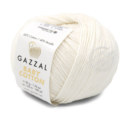 Gazzal Baby Cotton 3410 Молочный