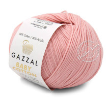 Gazzal Baby Cotton 3411 Нежно-розовый