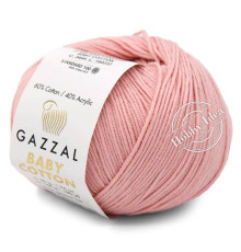 Gazzal Baby Cotton 3411 Нежно-розовый