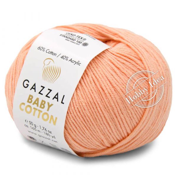 Gazzal Baby Cotton 3412 Персик из категории Gazzal Baby Cotton