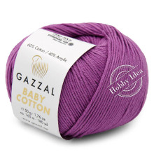 Gazzal Baby Cotton 3414 Фиалковый
