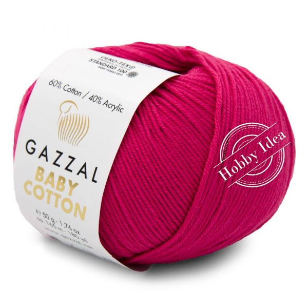 Gazzal Baby Cotton 3415 Малиновый из категории Gazzal Baby Cotton