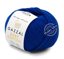 Gazzal Baby Cotton 3421 Электрик