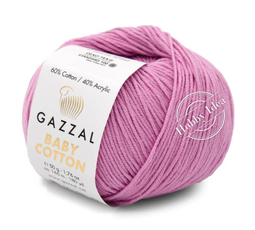Gazzal Baby Cotton 3422 Розовый