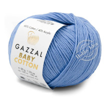 Gazzal Baby Cotton 3423 Небесно-голубой