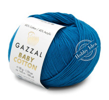 Gazzal Baby Cotton 3428 Ярко-голубой