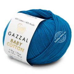 Gazzal Baby Cotton 3428 Ярко-голубой