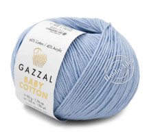 Gazzal Baby Cotton 3429 Нежно-голубой