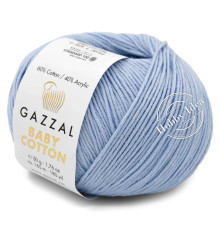 Gazzal Baby Cotton 3429 Нежно-голубой