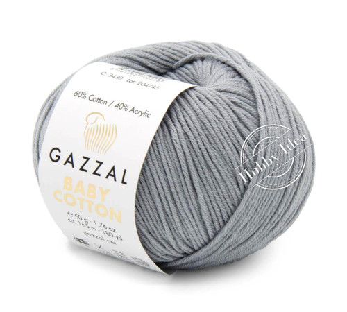 Gazzal Baby Cotton 3430 Серый