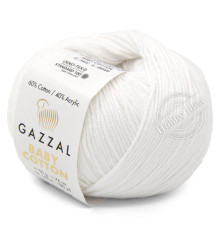 Gazzal Baby Cotton 3432 Белый