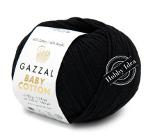 Gazzal Baby Cotton 3433 Чёрный