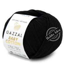 Gazzal Baby Cotton 3433 Чёрный