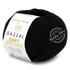 Gazzal Baby Cotton 3433 Чёрный