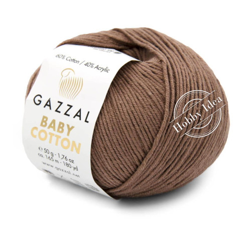 Gazzal Baby Cotton 3434 Мокко
